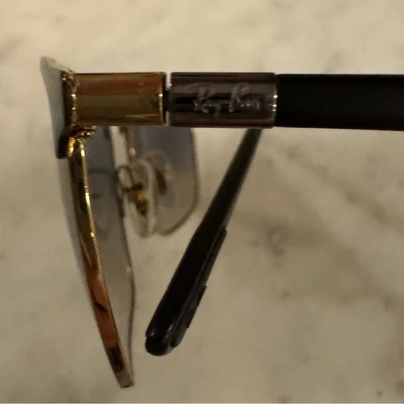 NEW Ray Ban Chromance Sunglasses Model #RB3686 Black on Gold  display picture 1